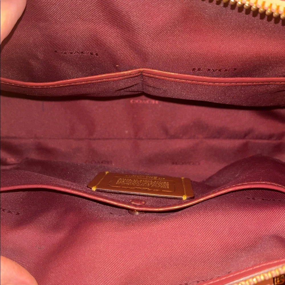 Coach x Selena Gomez Limited Edition Selena Bond Satchel - Peony Pink EUC - Picture 5 of 8